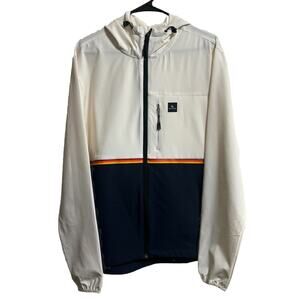 Rip Curl Men's Size M Anti Series Light Weight Jacket Two-Tone Color Block Blue